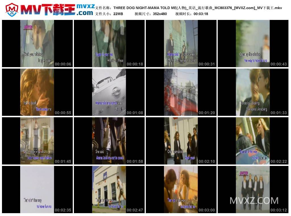 THREE DOG NIGHT-MAMA TOLD ME(人物)_英语_流行歌曲_MC803376